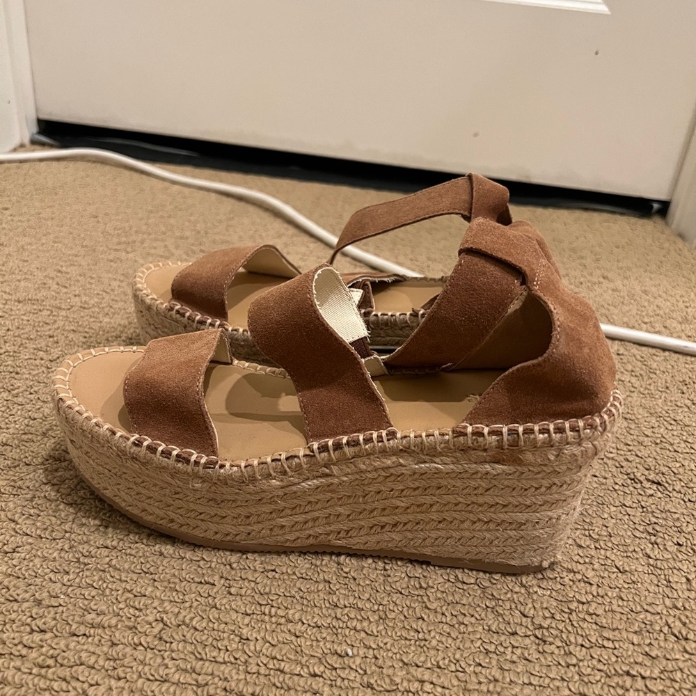 Soludos espadrille wedges, size 8.5, never worn